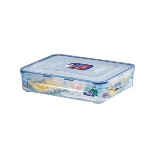 Locknlock Classic Large Semi-tall Rectangular Flat Food Container With Tray | URX-729145