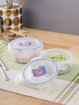 Locknlock Classics Round Polypropylene Storage Container Set, 300ml, Set Of 2 | SCR-592318