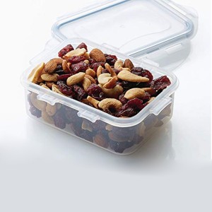 Locknlock Classics Small Flat Rectangular Food Container With Leak Proof Locking Lid | AKQ-273064