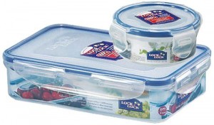 Locknlock Food Storage Container Set, 2-pieces (800ml x 1 + 140ml x 1) | MOT-139685