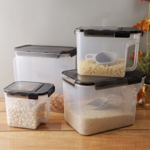 Locknlock Hermetic Pantry Food Container With Air Tight Locking | Set Of 4 | APQ-467218