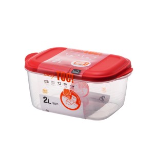 Locknlock Rectangle - 2ltr (Red) | AZT-916720