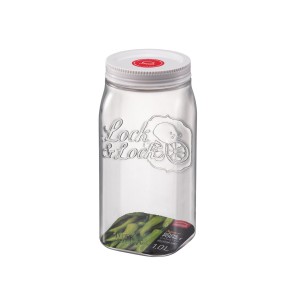 Locknlock Square Fridge Canister - 1 Ltr | WAZ-605148