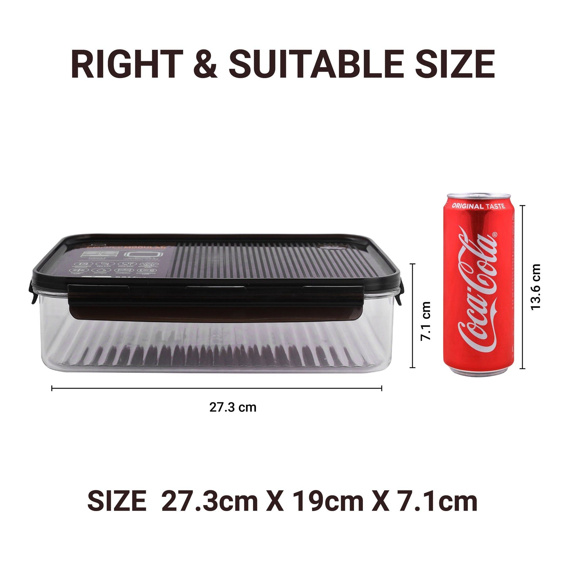 Locknlock Air & Liquid Tight Extra Large Rectangular Modular Container | EFY-618793