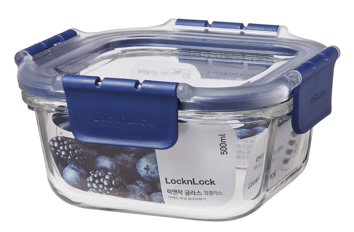 Locknlock Air & Liquid Tight Glass Food Storage Container , 500ml | XQO-257483