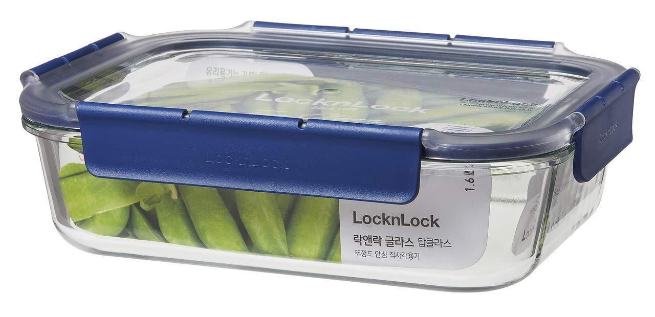 Locknlock Air & Liquid Tight Glass Food Storage, 1.6ltr | UGI-496358