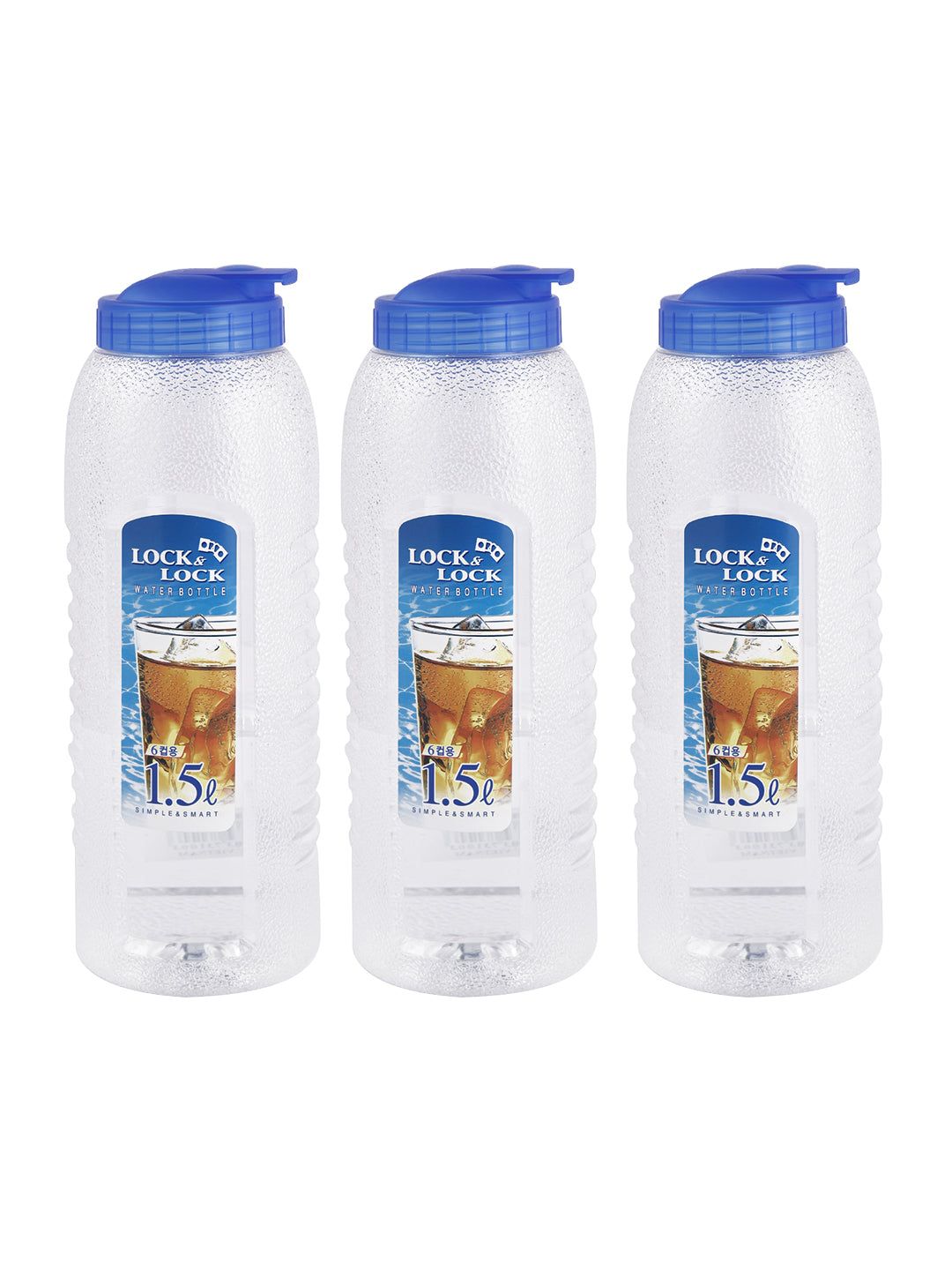 Locknlock Aqua Bottle - 1.5ltr (Pack Of 3) | ICJ-987164