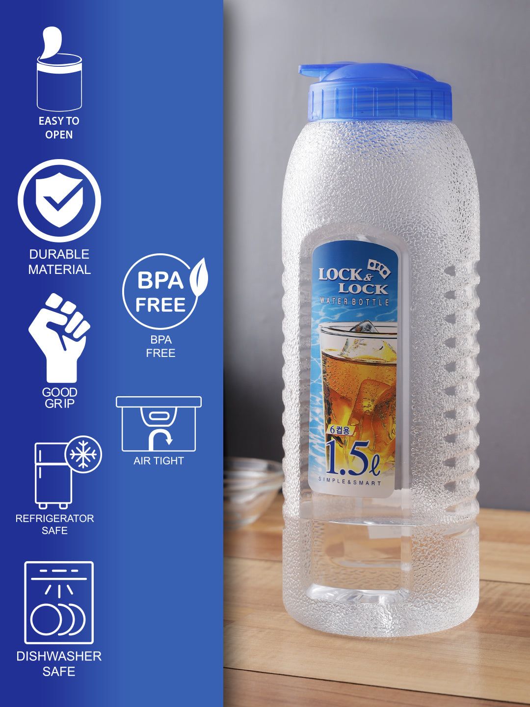 Locknlock Aqua Bottle - 1.5ltr | JFX-436510