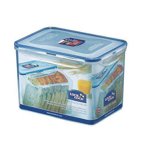 Locknlock Classic Large Semi-tall Rectangular Flat Food Container With Tray | URX-729145