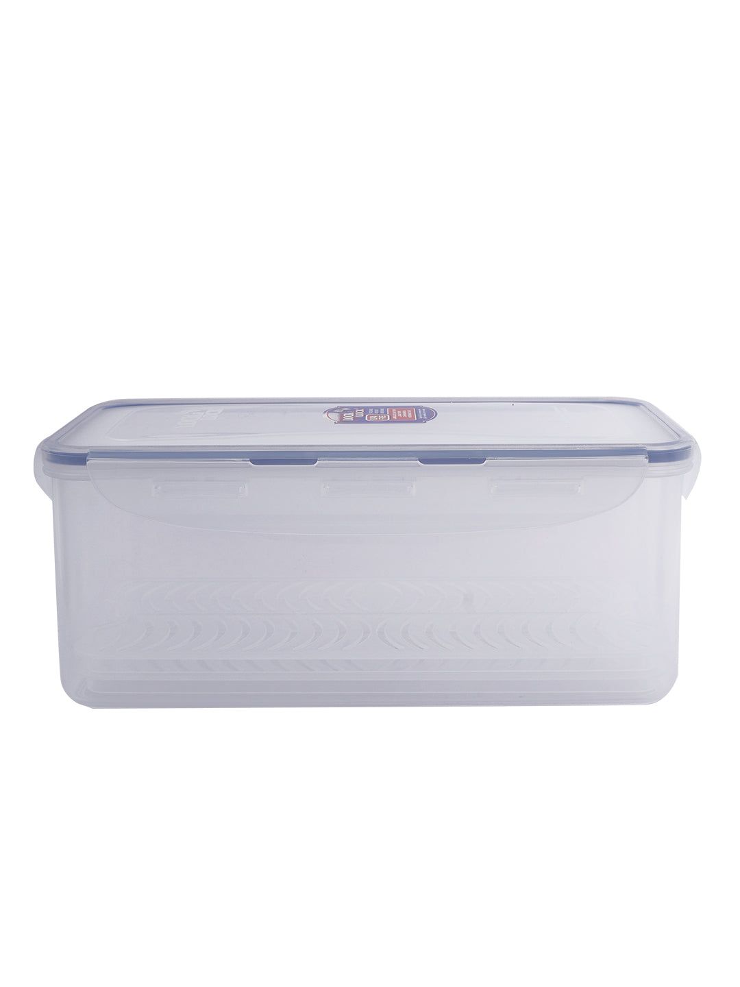 Locknlock Classics Large Flat Oblong Food Container With Tray, Transparent | ECR-827493