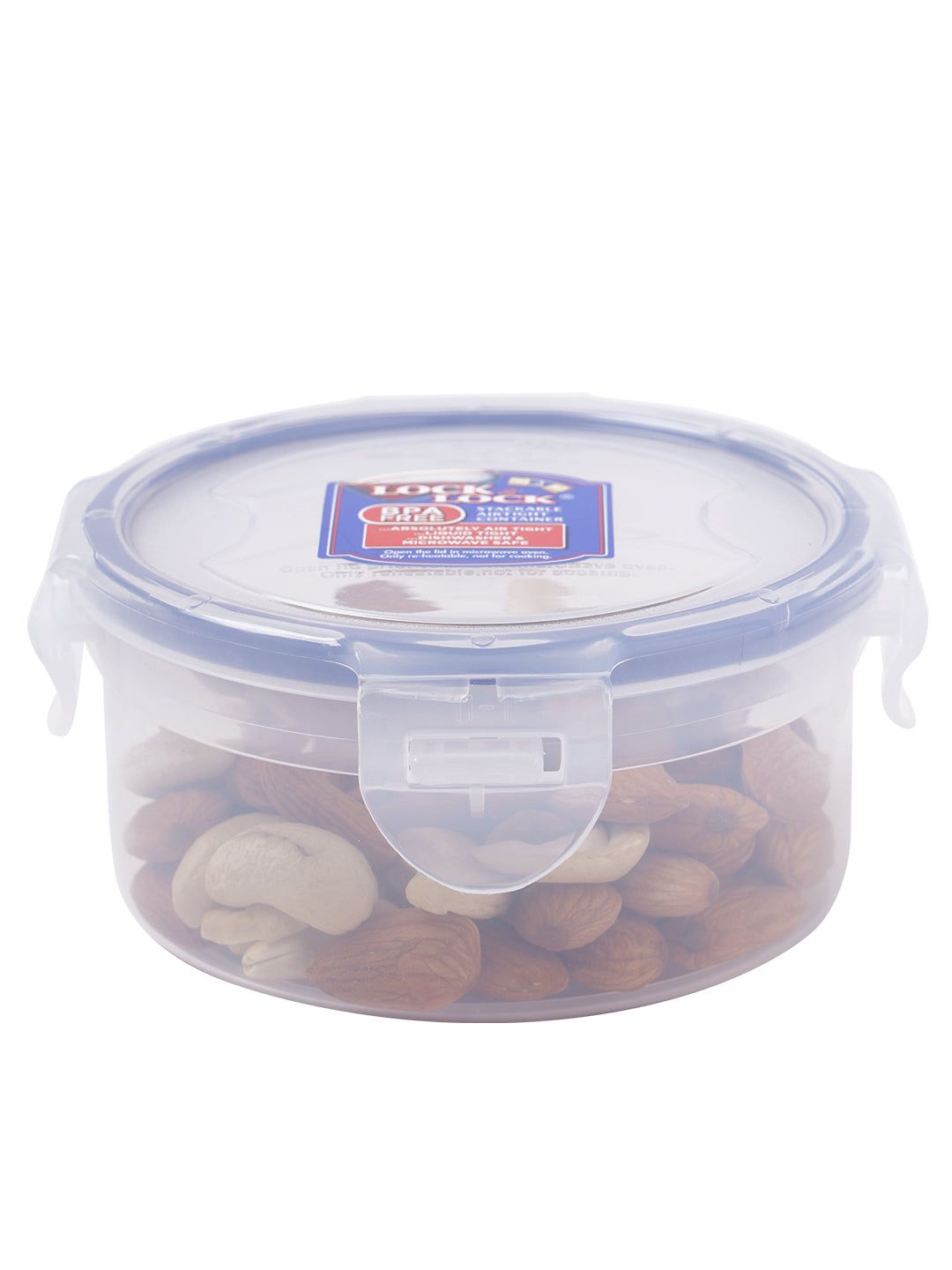 Locknlock Classics Large Round Food Container With Leak Proof Locking Lid, Clear | EUD-315824