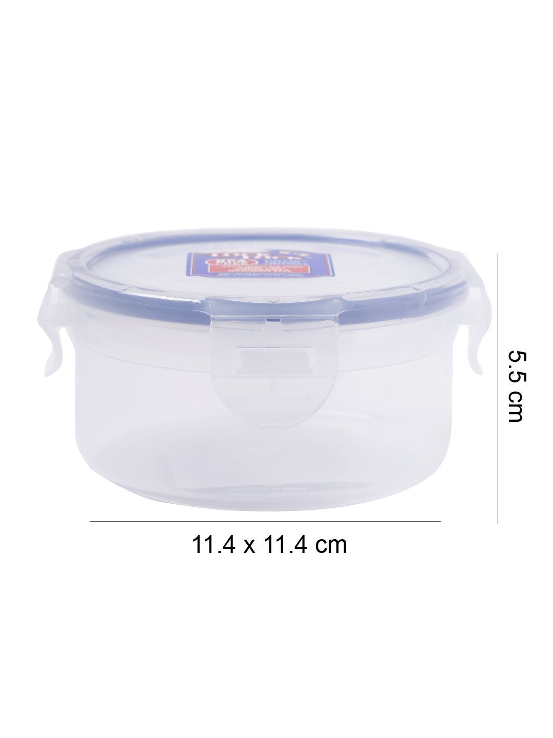 Locknlock Classics Large Round Food Container With Leak Proof Locking Lid, Clear | EUD-315824