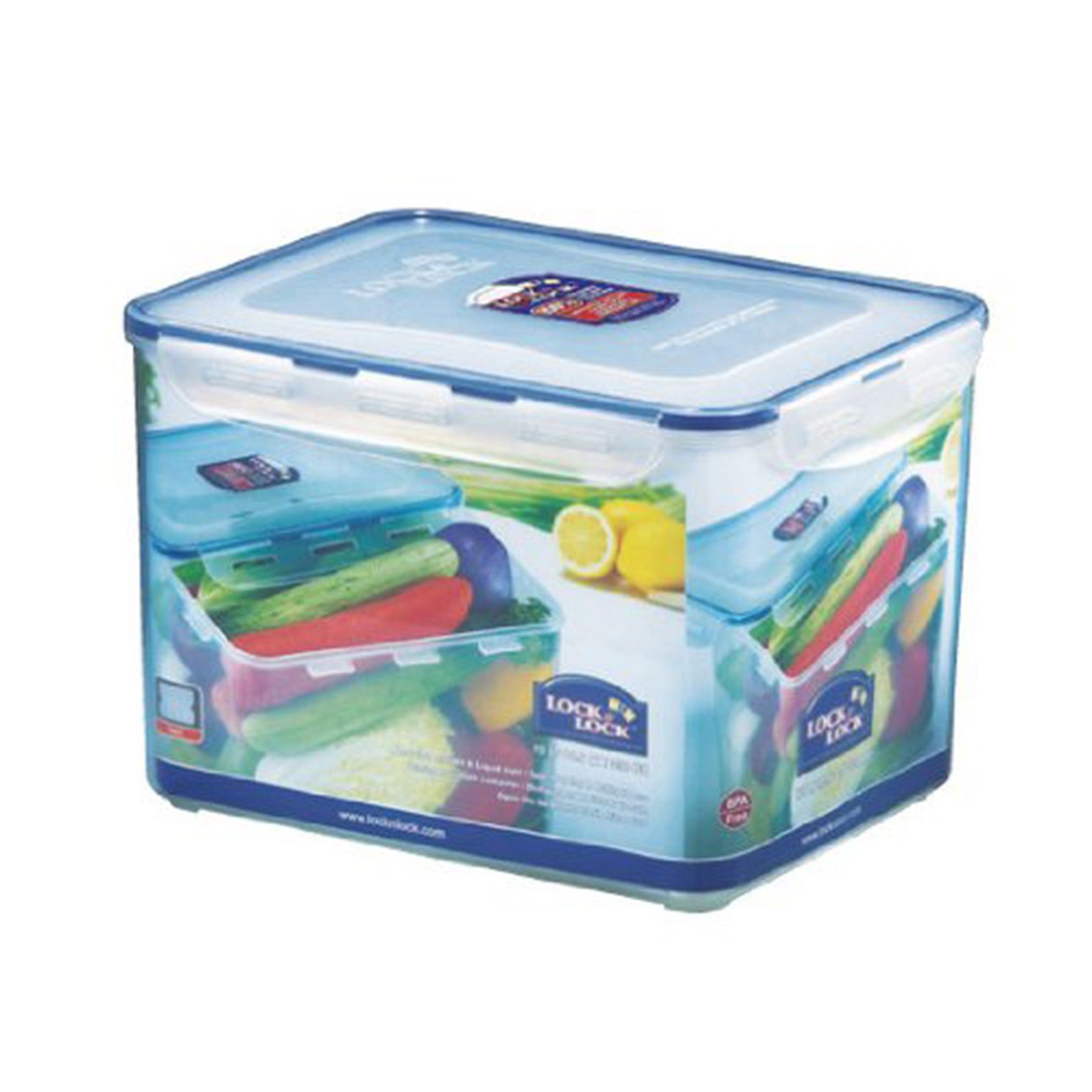 Locknlock Classics Large Tall Oblong Food Container With Tray | XTW-864395