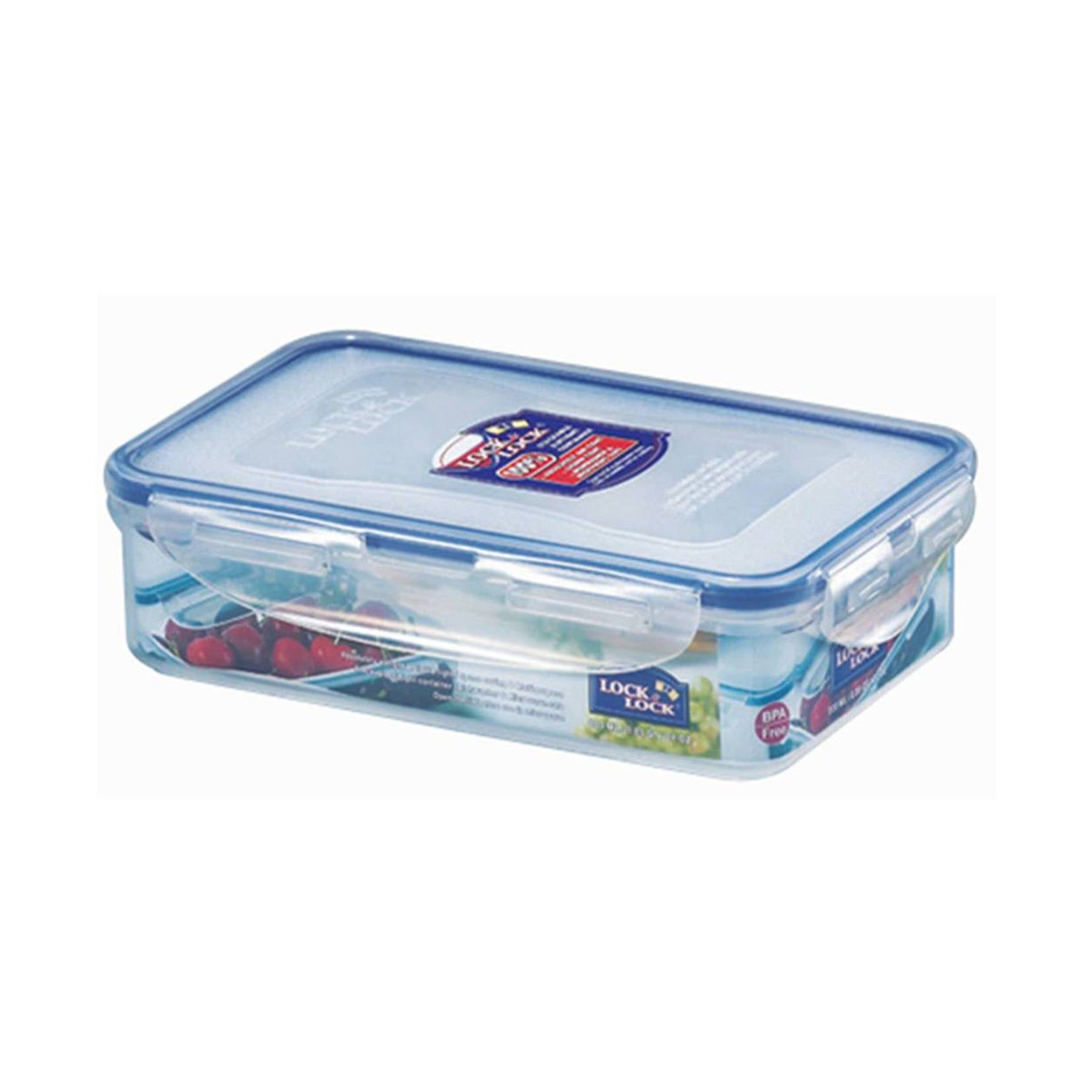 Locknlock Classics Medium Flat Rectangular Food Container With Leak Proof Locking Lid | HNM-083426