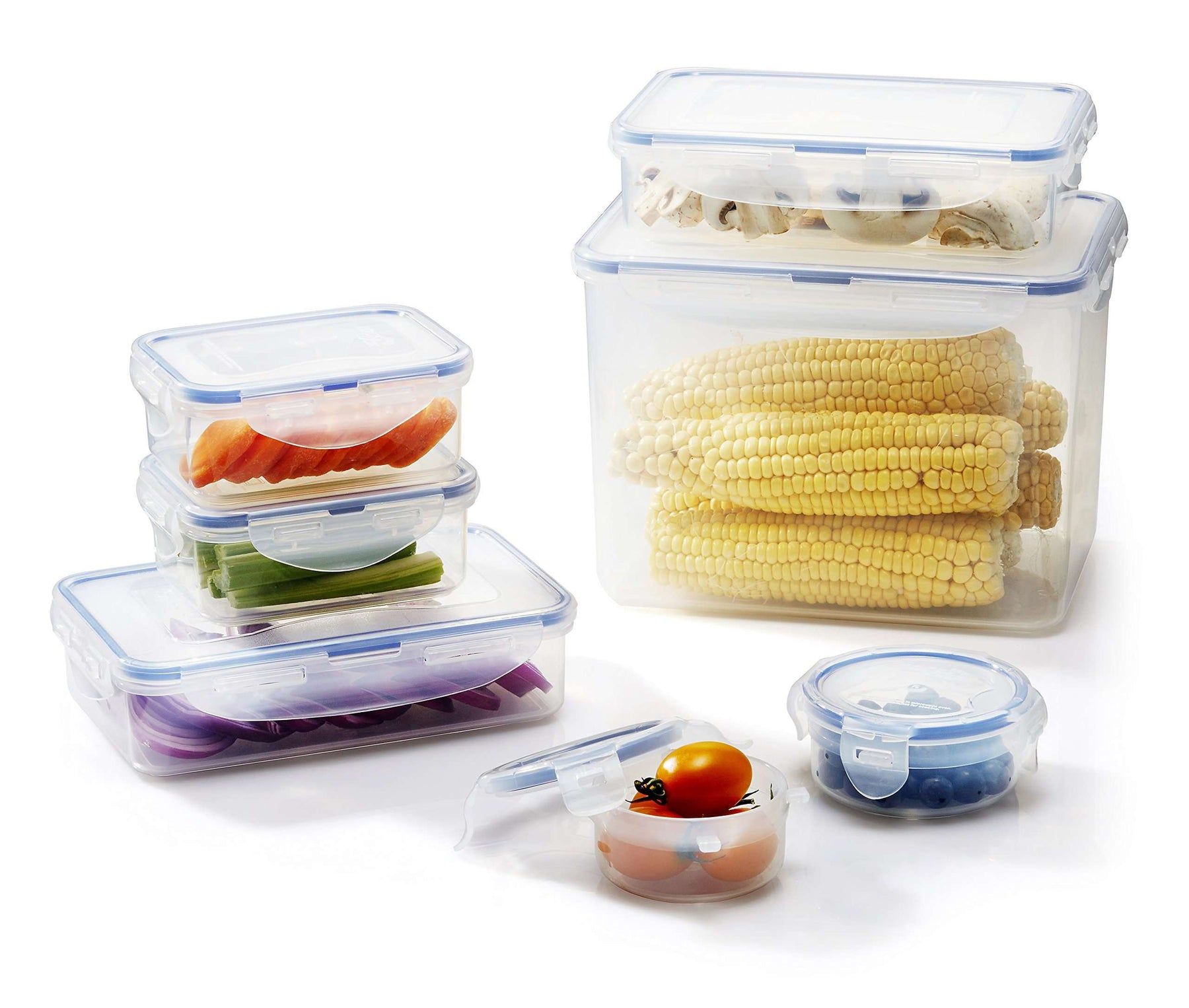 Locknlock Classics Medium Round Food Container With Leak Proof Locking Lid | 140ml | GOC-460197