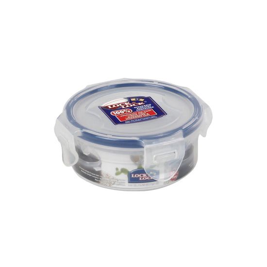 Locknlock Classics Medium Round Food Container With Leak Proof Locking Lid | 140ml | GOC-460197