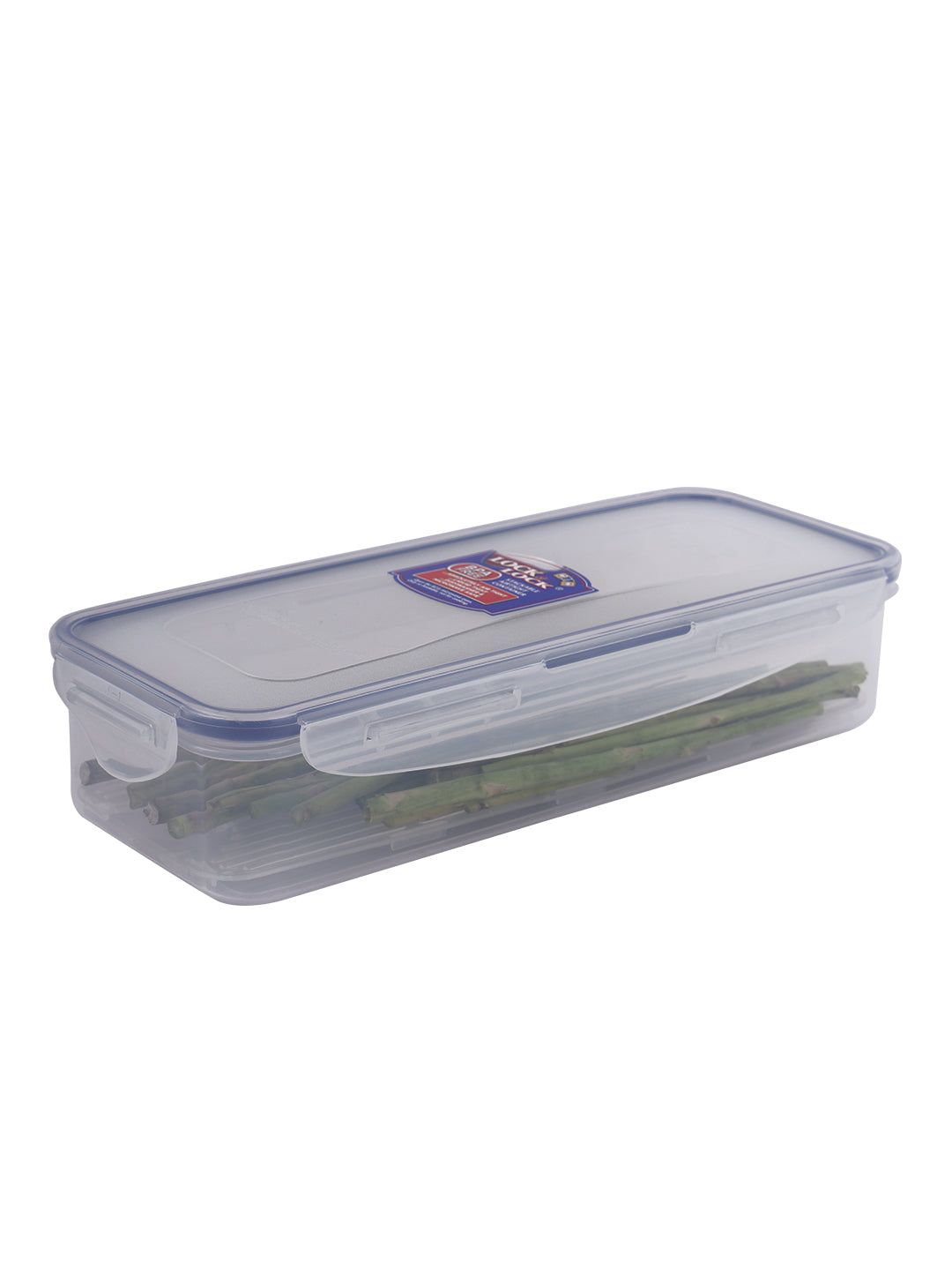 Locknlock Classics Rectangular Food Container With Leak Proof Locking Lid And Tray (Transparent, 1 L) | UVQ-942871