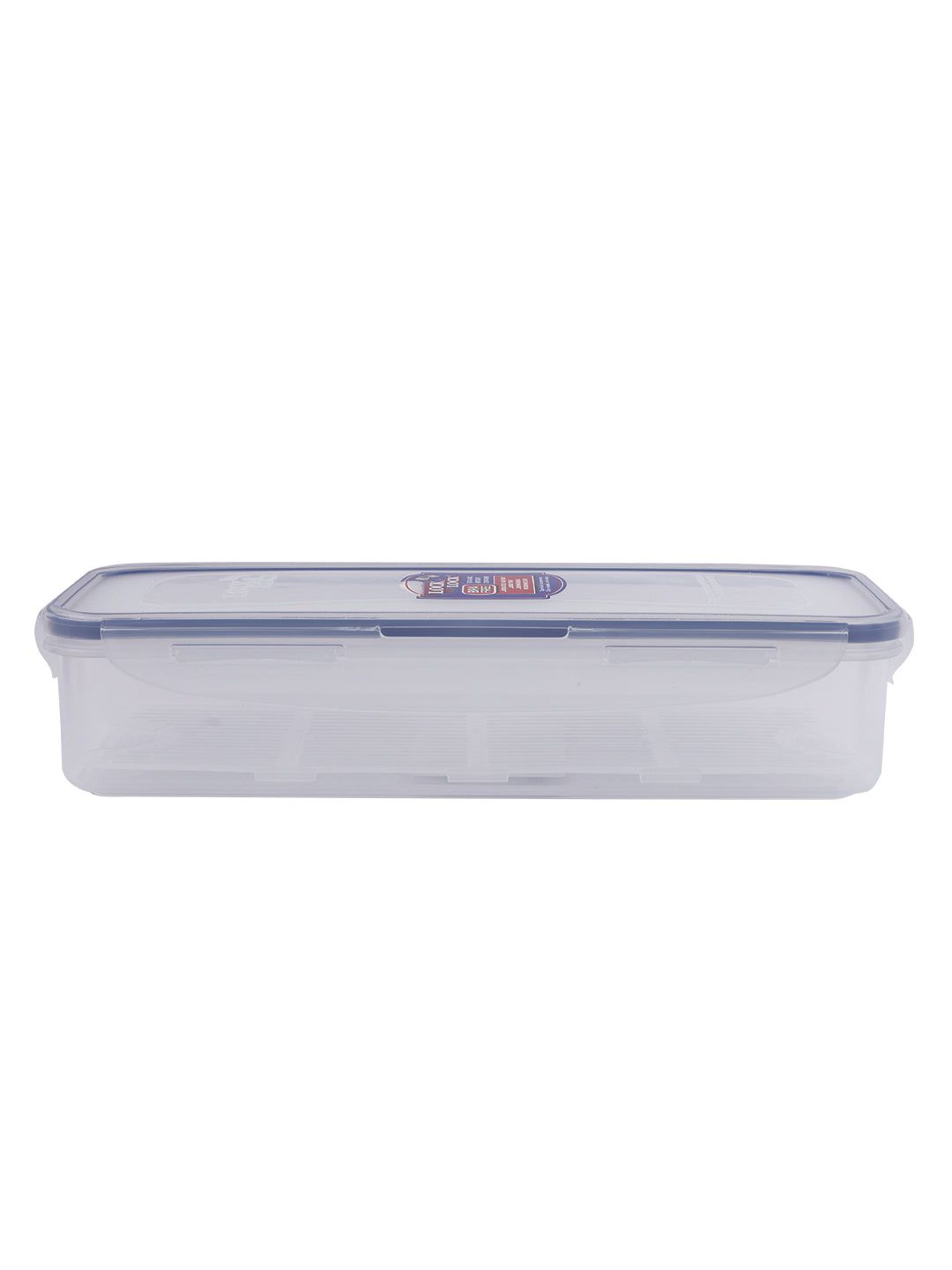 Locknlock Classics Rectangular Food Container With Leak Proof Locking Lid And Tray (Transparent, 1 L) | UVQ-942871