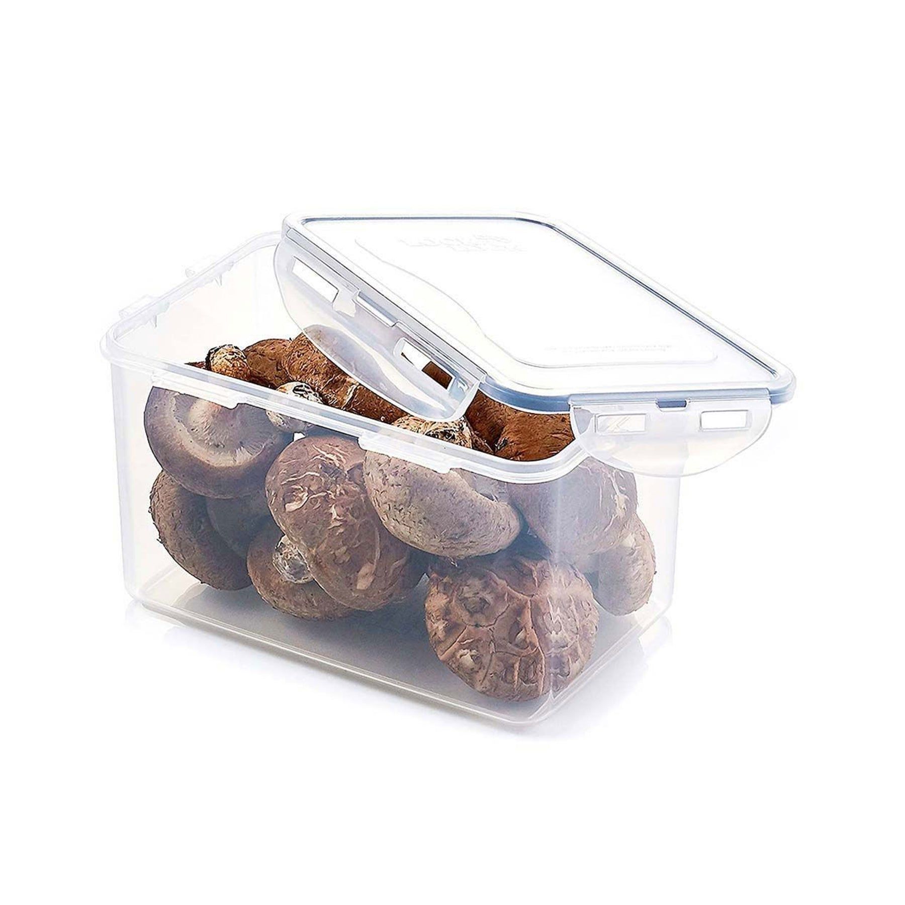 Locknlock Classics Rectangular Plastic Airtight Bread Storage Container, 1.9 Liter, Set Of 2 | COH-724086