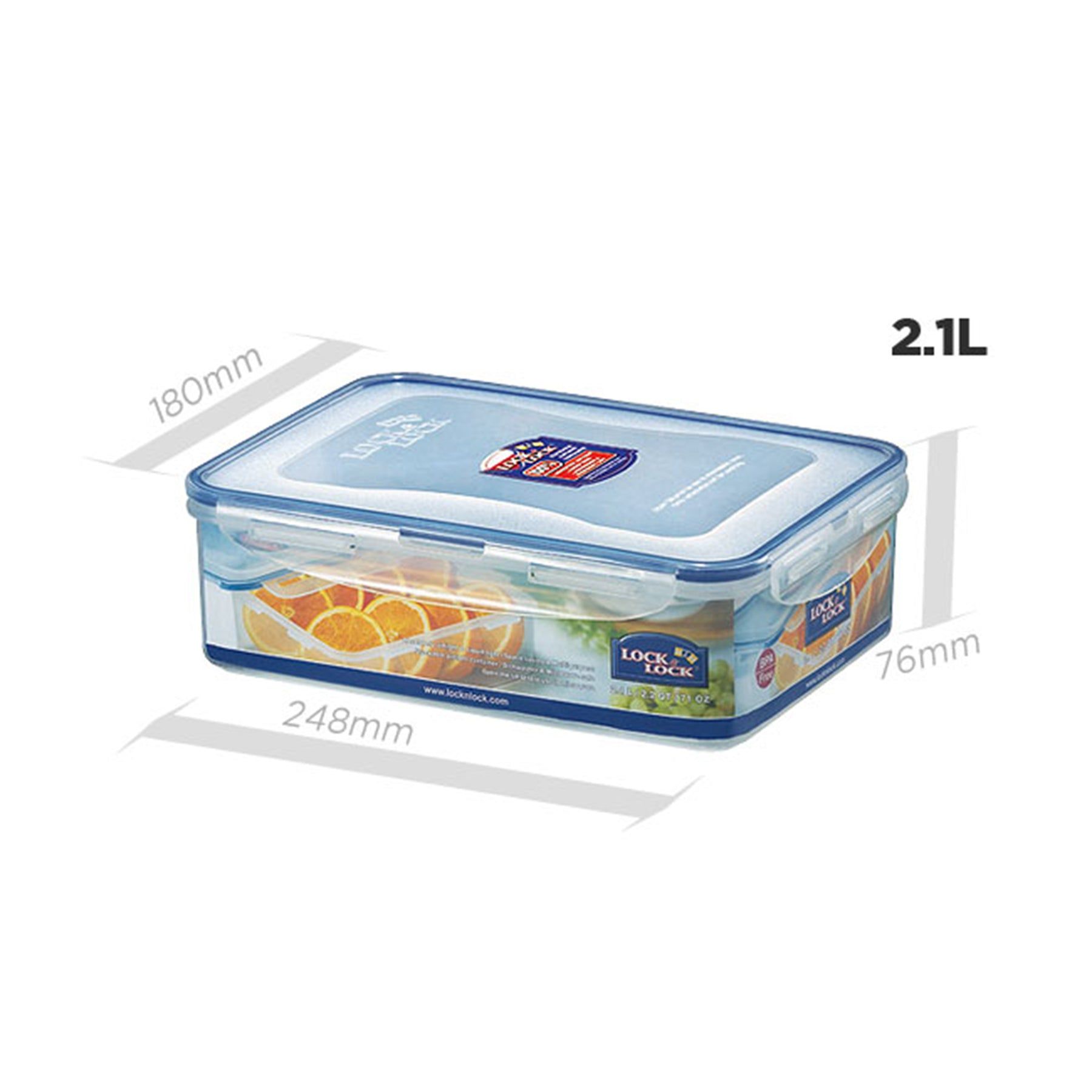 Locknlock Classics Small Semi Tall Rectangular Food Container | DMB-731964