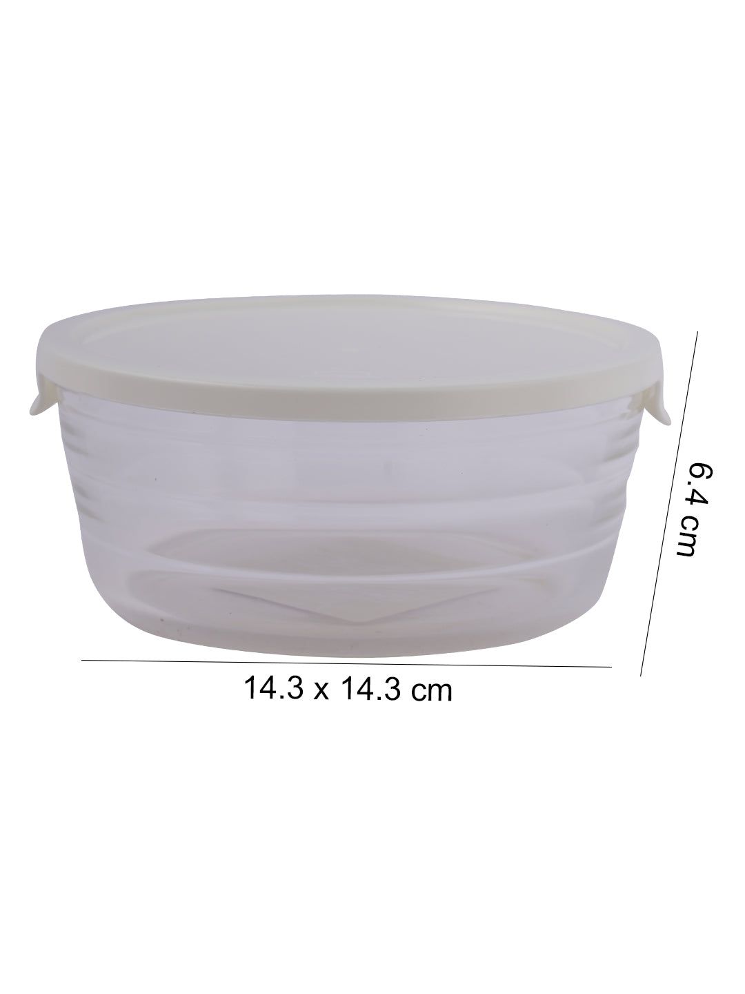 Locknlock Easy Lock Glass Round Container | 480 ML | TBG-074963