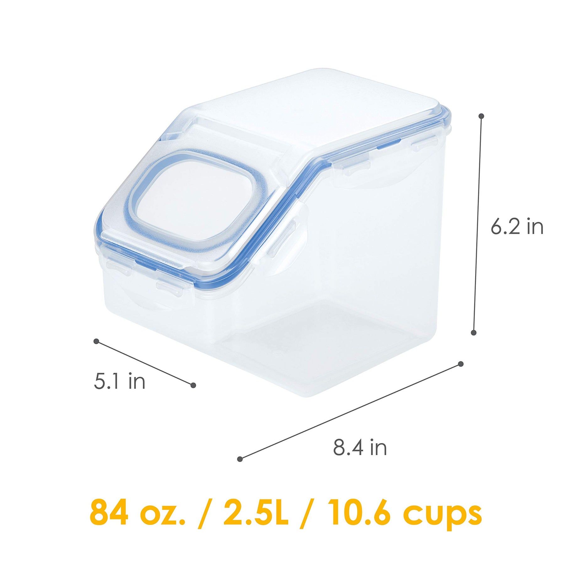 Locknlock Flip Lid Grain Container - 2.5kg | WPK-378291