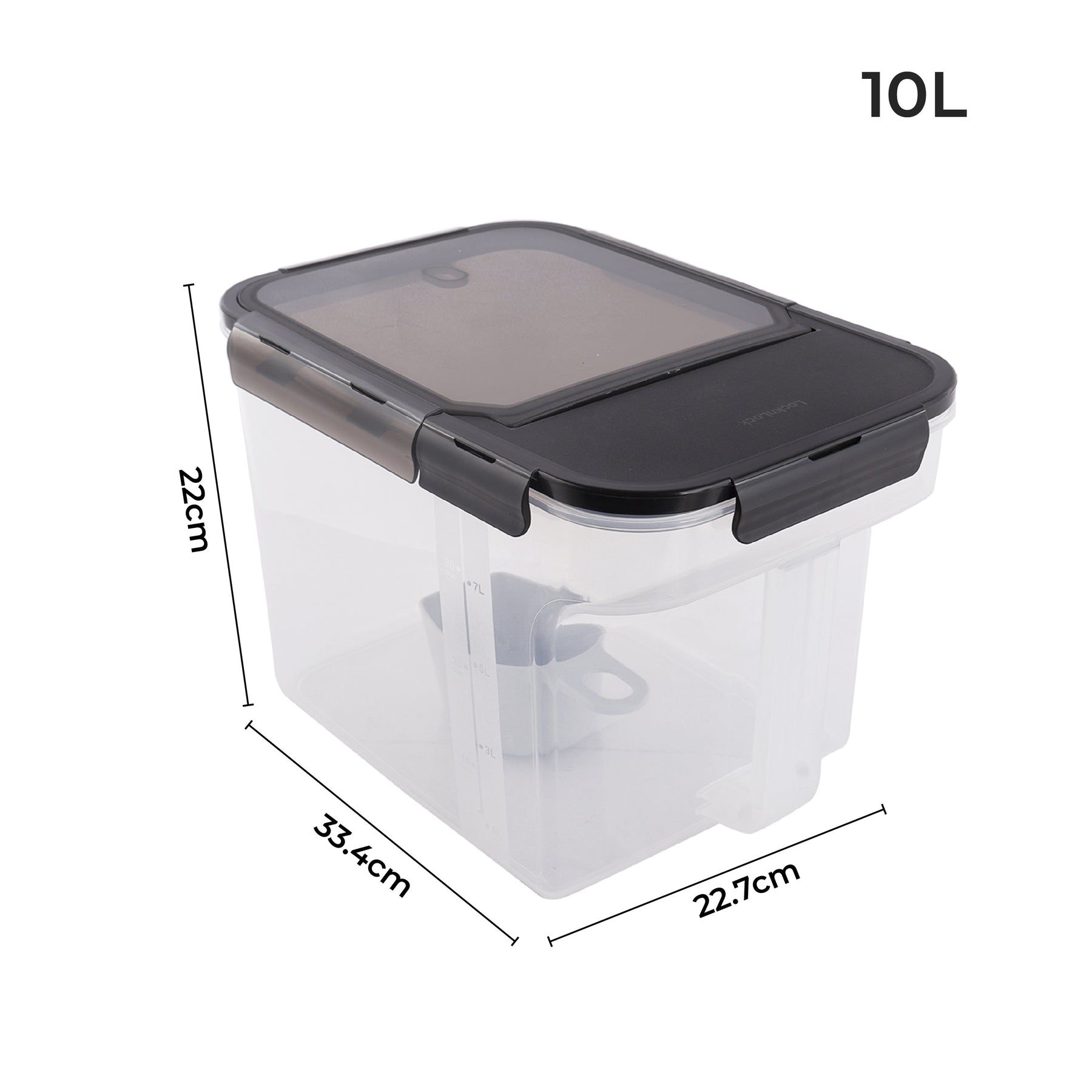 Locknlock Hermetic Pantry Food Container With Air Tight Locking | 10ltr | BPA-467319