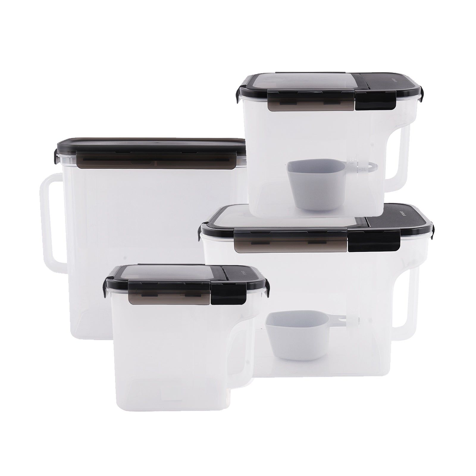 Locknlock Hermetic Pantry Food Container With Air Tight Locking | Set Of 4 | APQ-467218