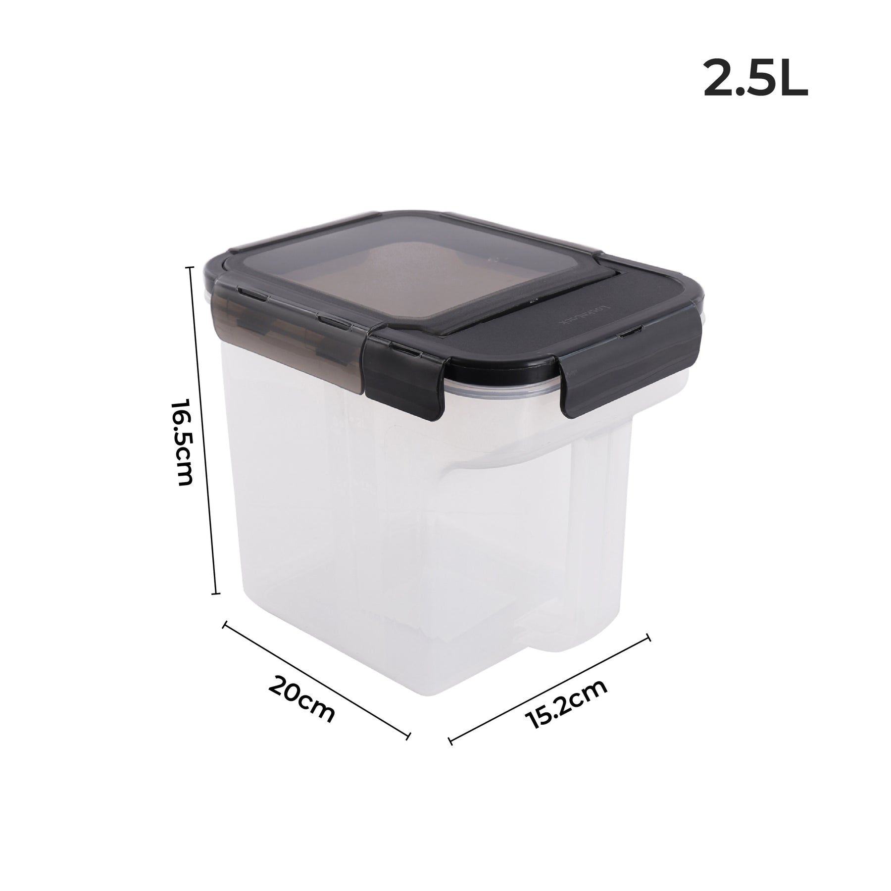 Locknlock Hermetic Pantry Food Container With Air Tight Locking | Set Of 4 | APQ-467218