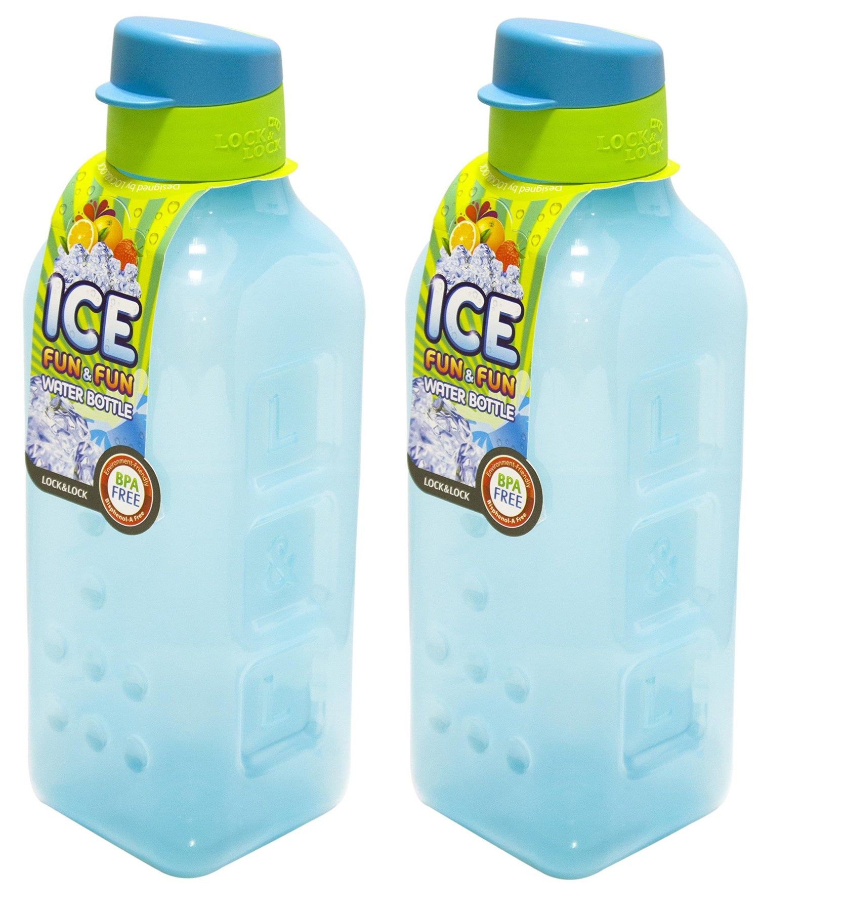 Locknlock Ice Fun Bottle - 1ltr (Pack Of 2) | LTC-532748