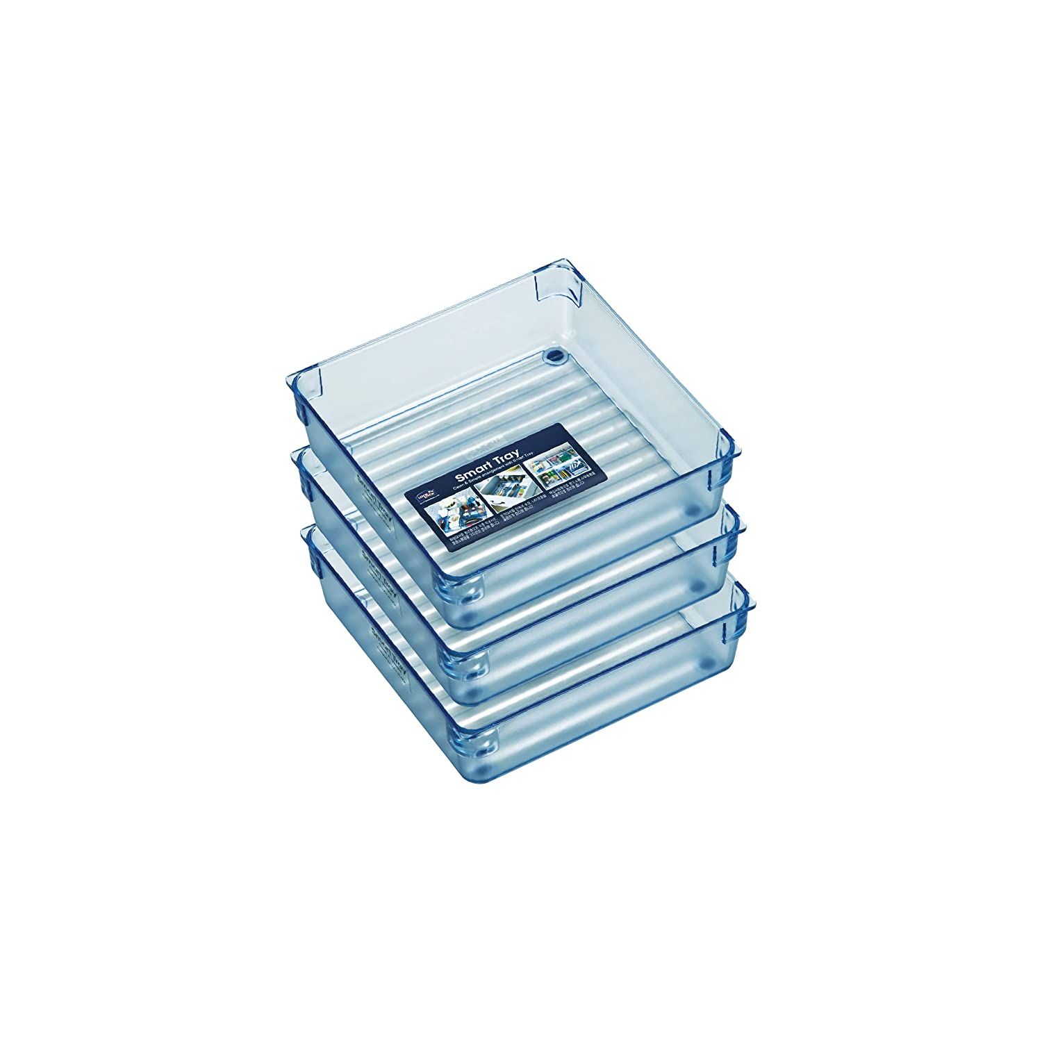 Locknlock Inplus Tray/Organizer - Square (Pack Of 3) | WVQ-435209