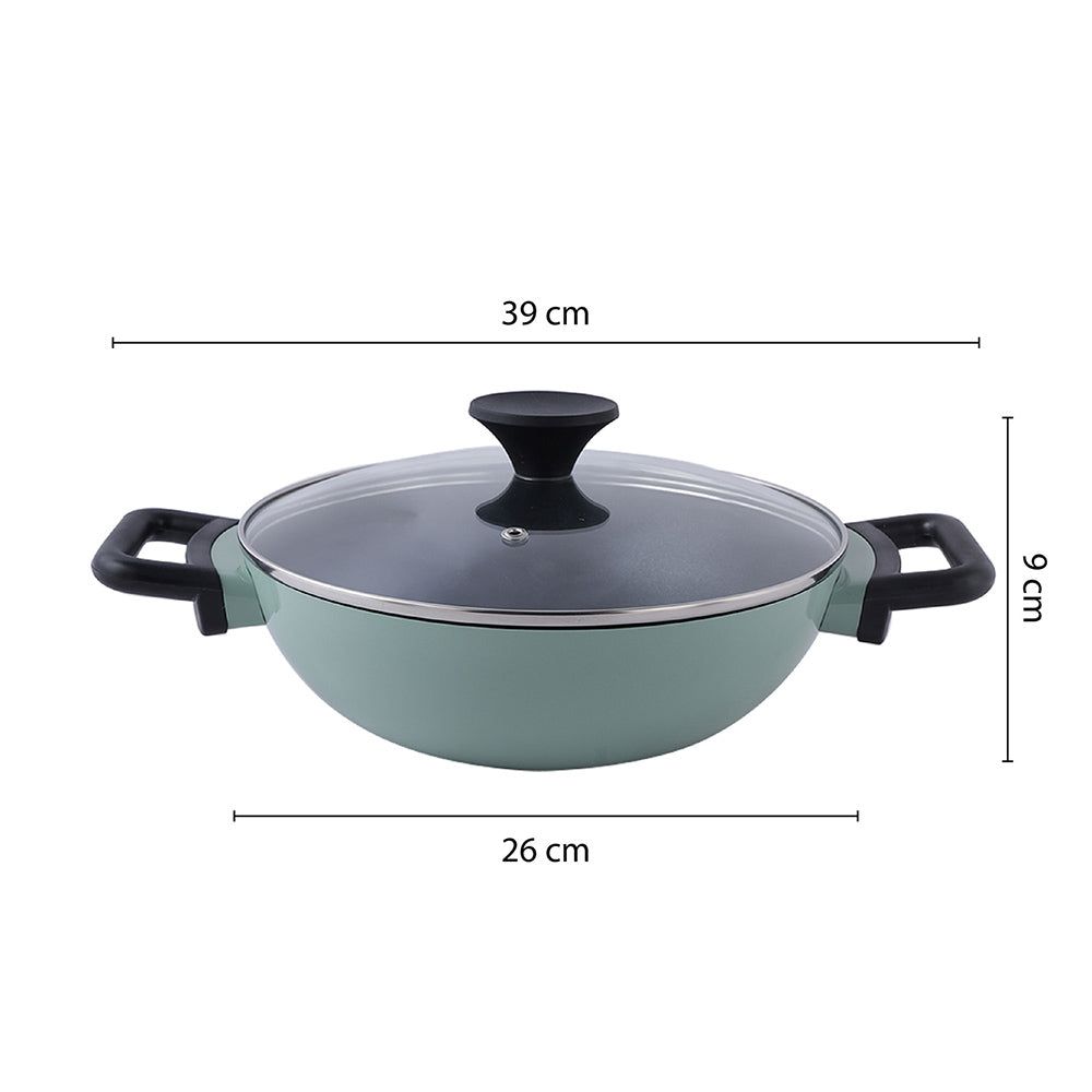 Locknlock Kadai 26cm x Tawa 28cm - Pack Of 2 | HVR-106728