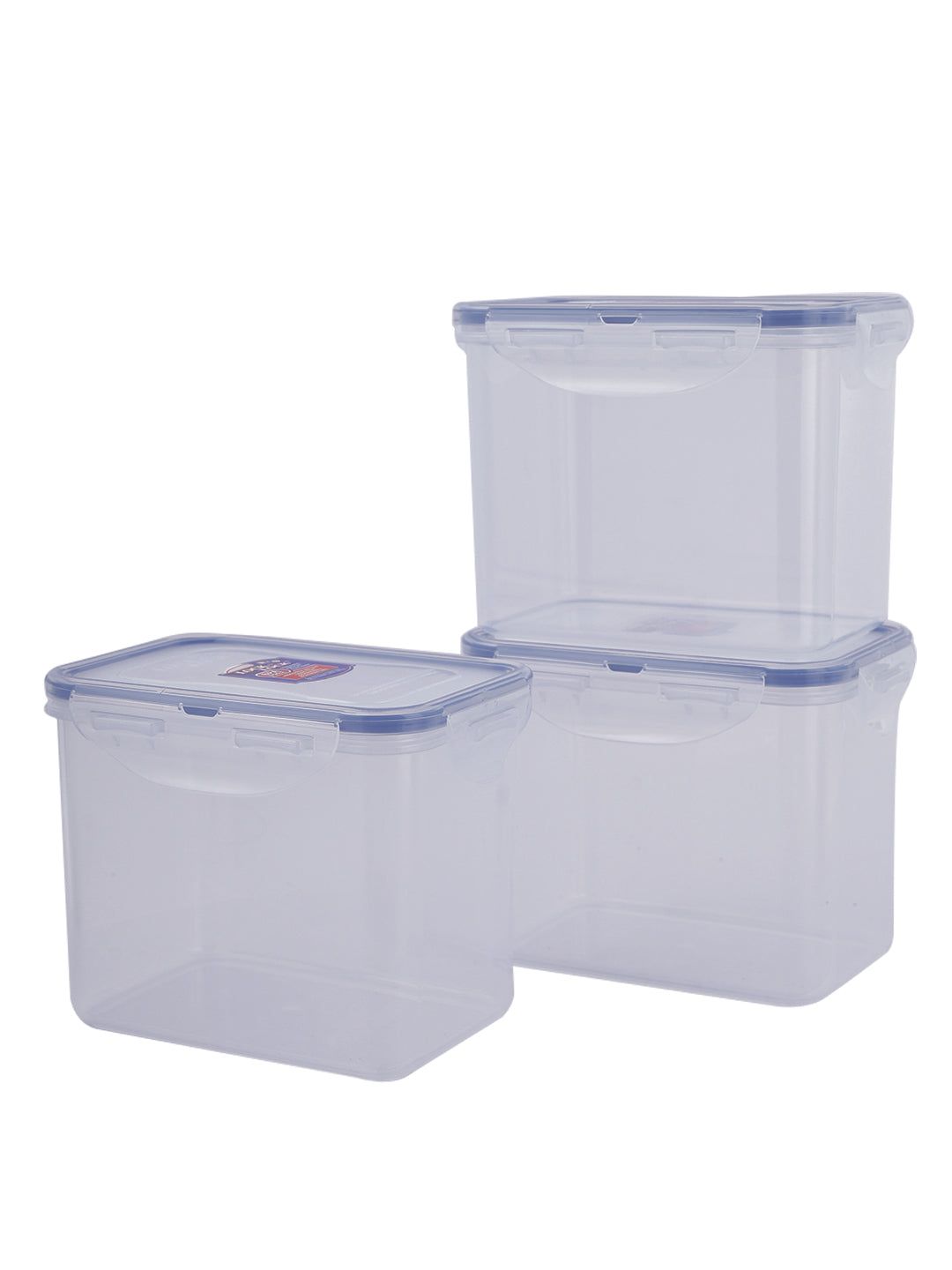 Locknlock Plastic Airtight Refrigerator Organizer Set | SQU-594327