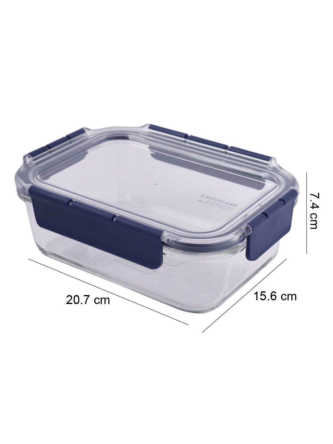 Locknlock Rectangle (380ml) x (630ml) x (1ltr) - Set | BYR-678234