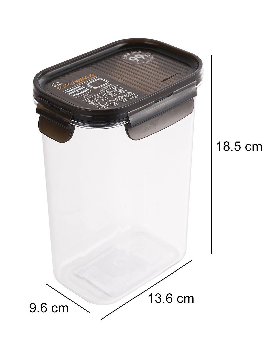 Locknlock Rectangle - 1.2ltr | VOD-273149