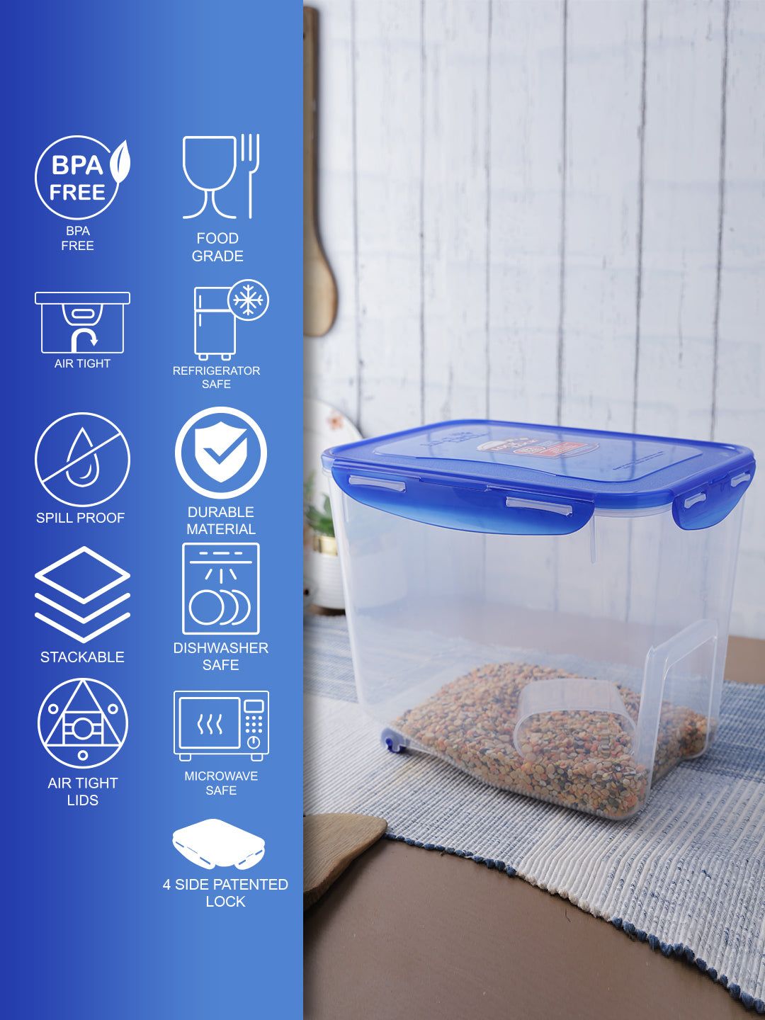 Locknlock Rice Container - 5kg/7ltr | SBO-398467