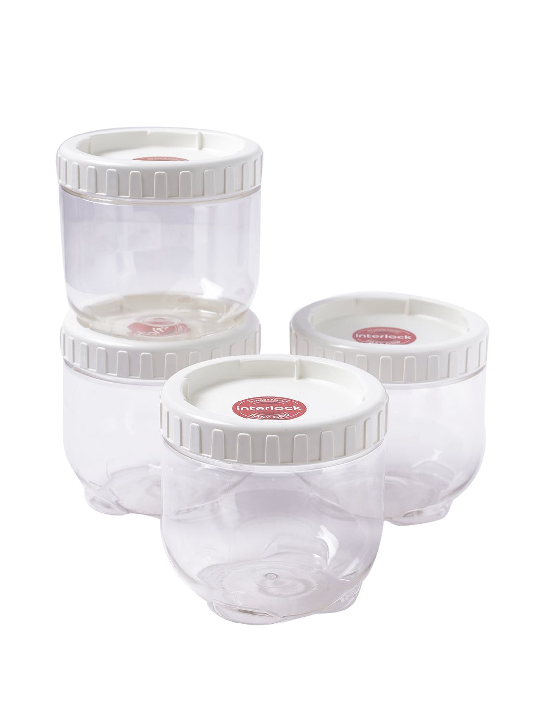 Locknlock Round 620ml x 4 - Interlock Set | CJP-948130