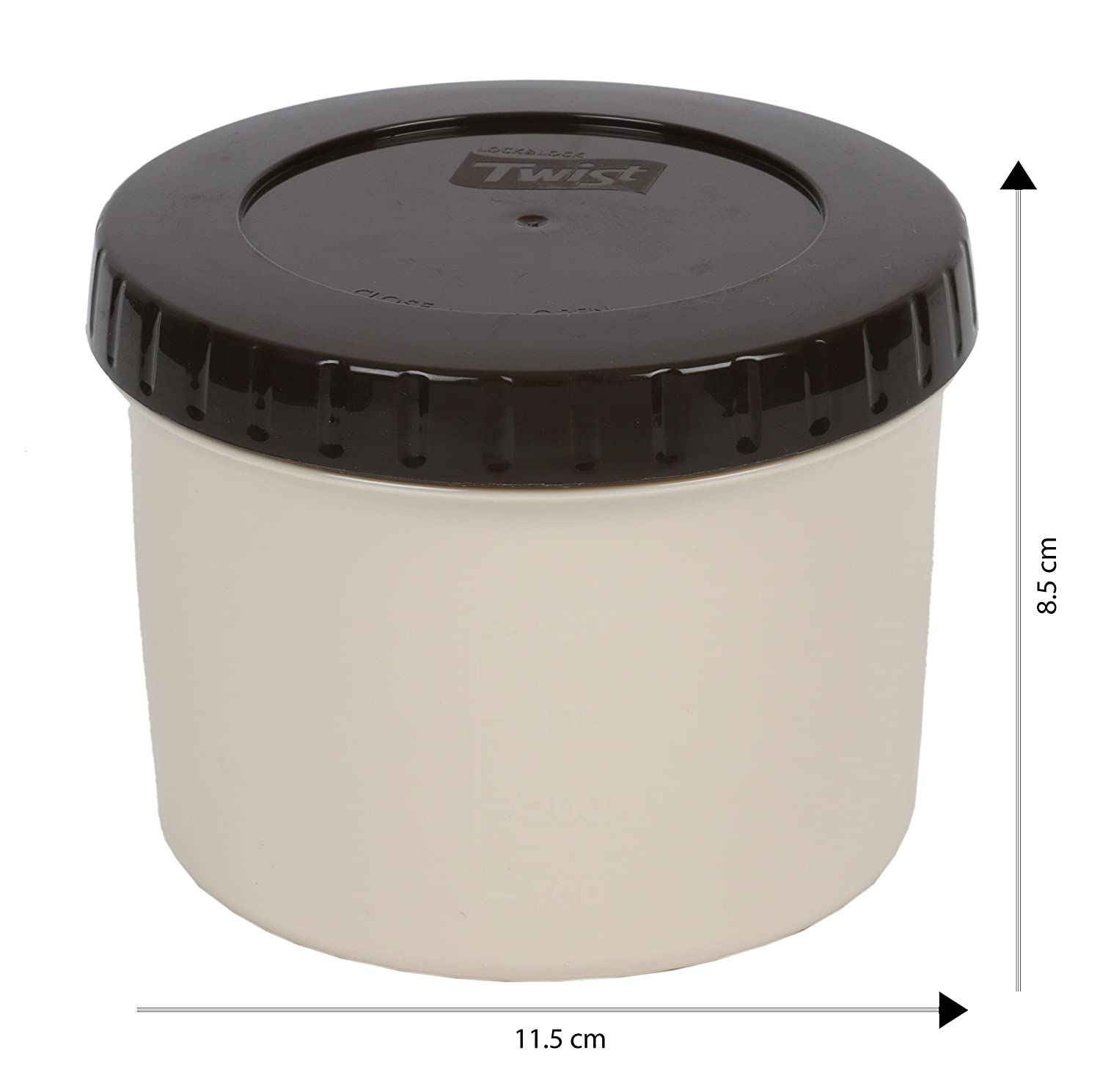 Locknlock Round Twist Container - 640ml (Colors) | CSM-142603