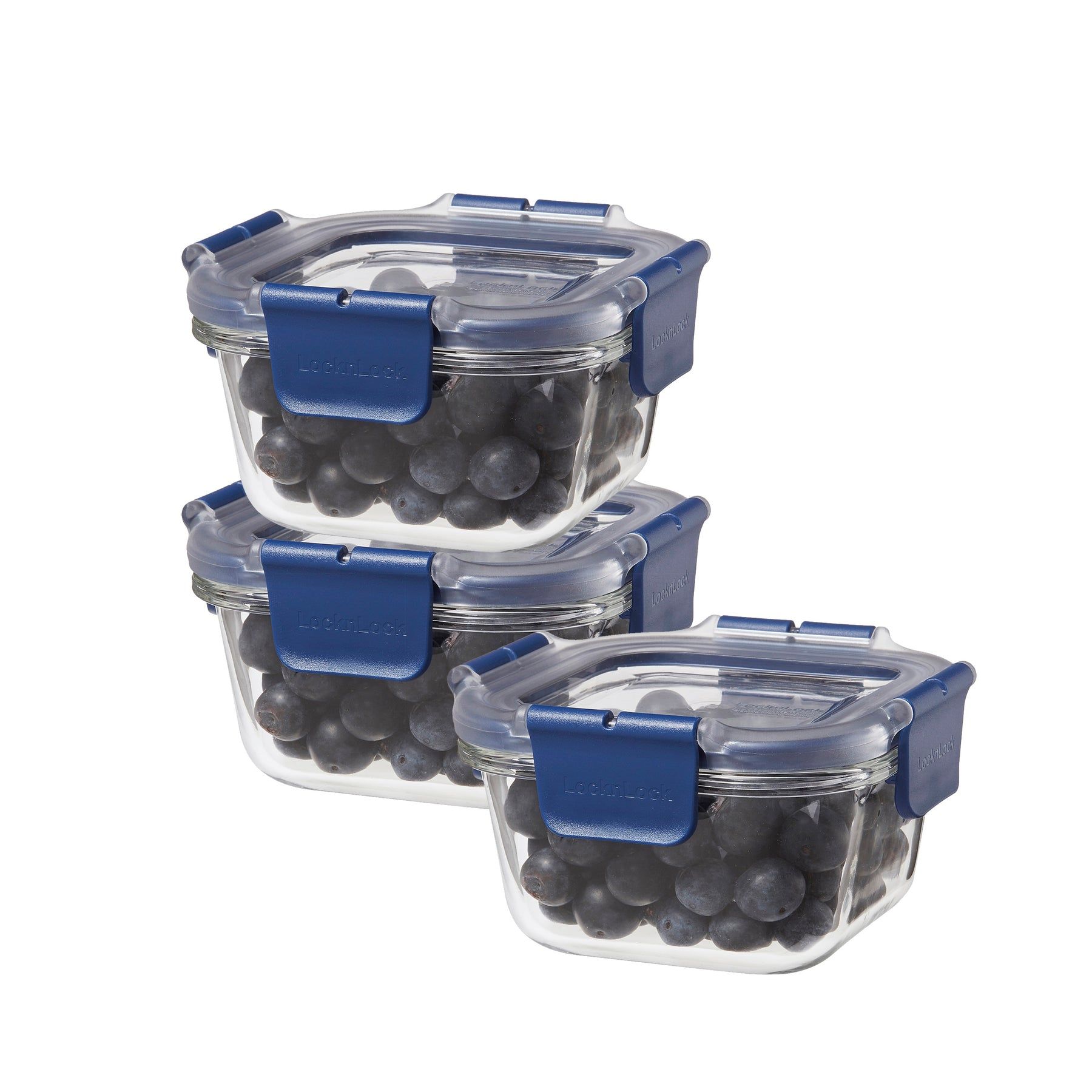 Locknlock Square (300ml) x 3 - Set | EOM-049682