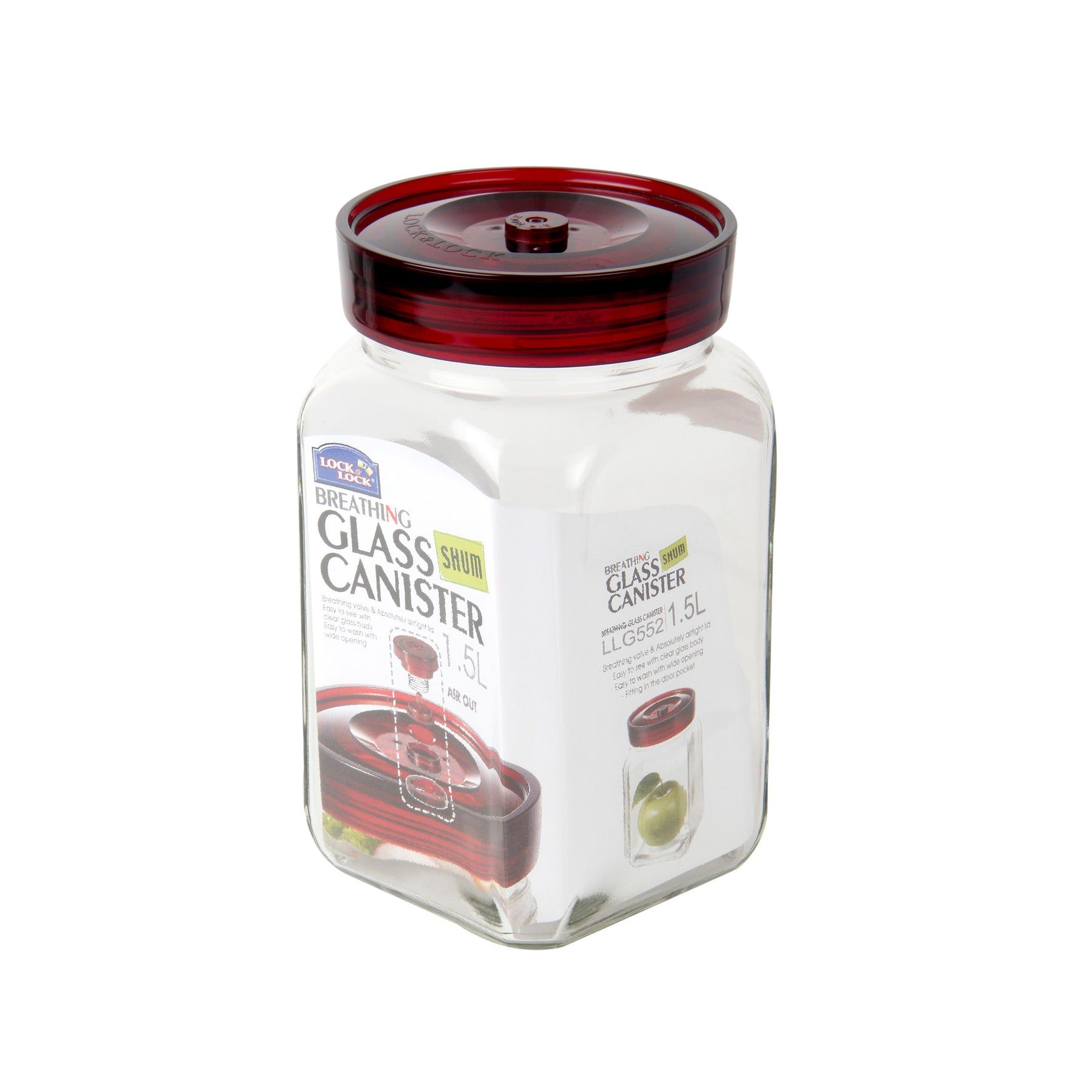 Locknlock Square Canister - 1.5ltr | XFC-619520