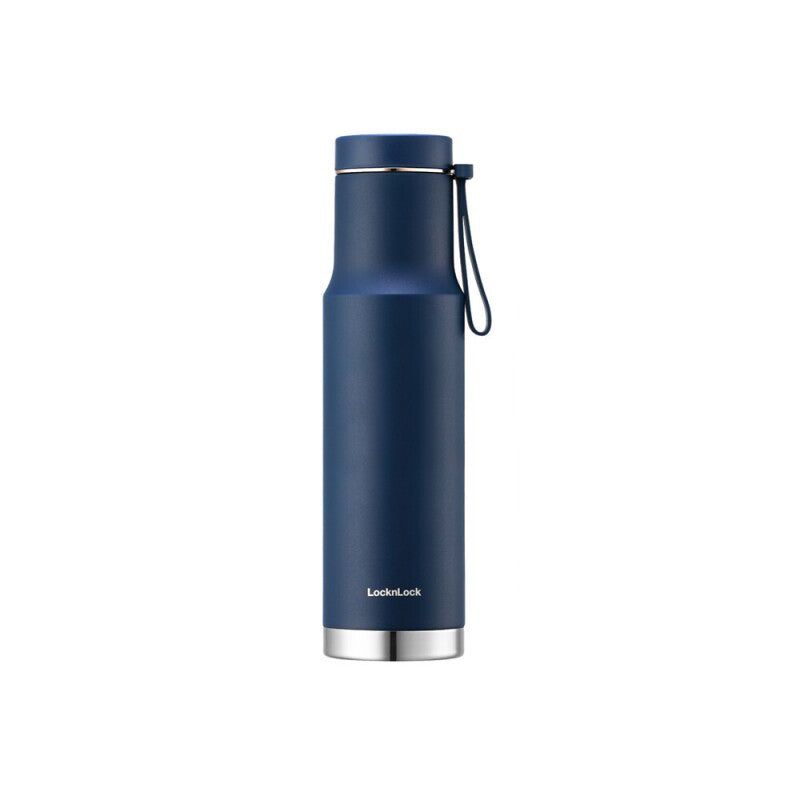 Locknlock Stainless Steel Double Wall Insulated Metro Edge Tumbler With Hand Strap | OQI-413852