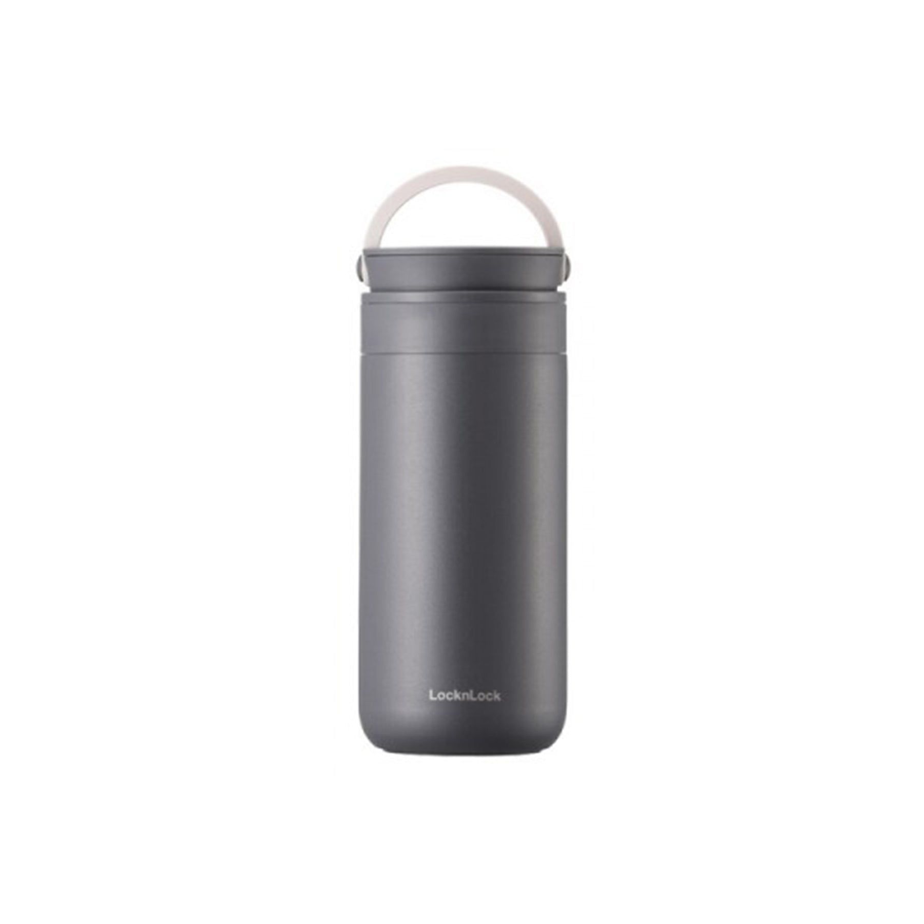 Locknlock Stainless Steel Double Wall Insulated Metro 2way Tumbler With Hand Strap, 355 ML | PUE-926175