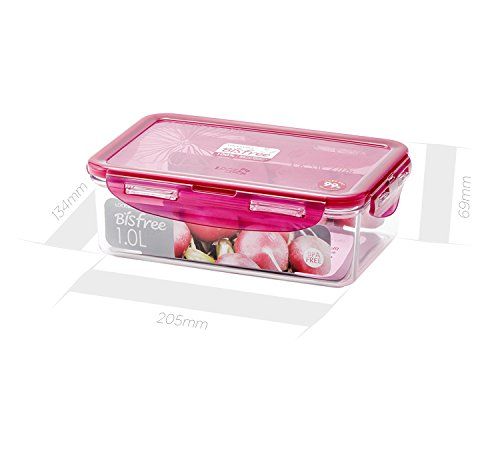 Locknlock Tritan Storage Container, 1l, Pink | KQY-082639